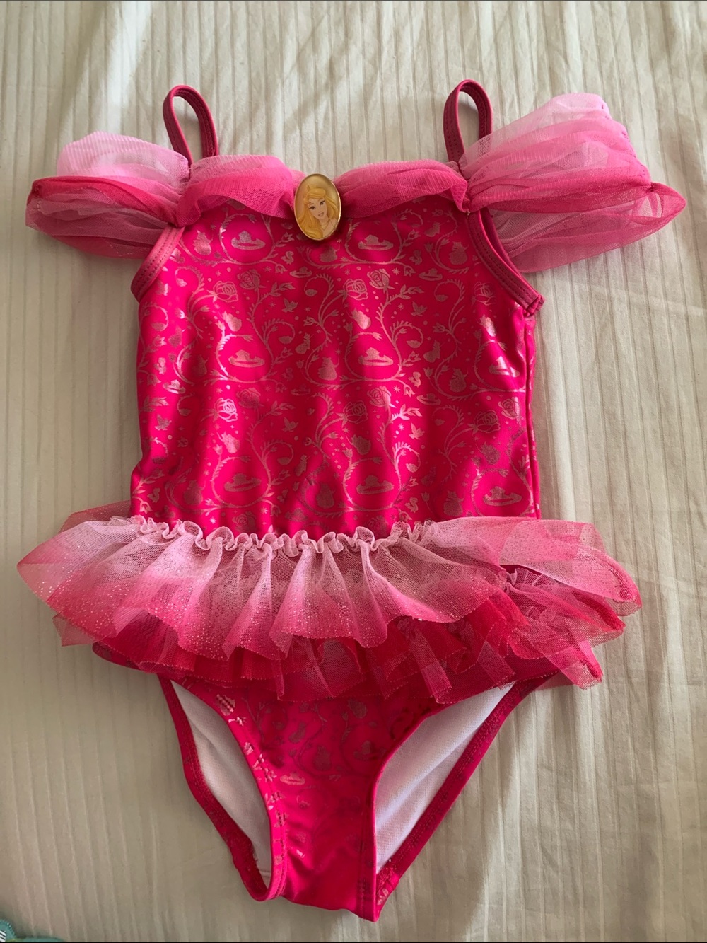 Disney Pink Princess Tutu One-Piece Swimsuit